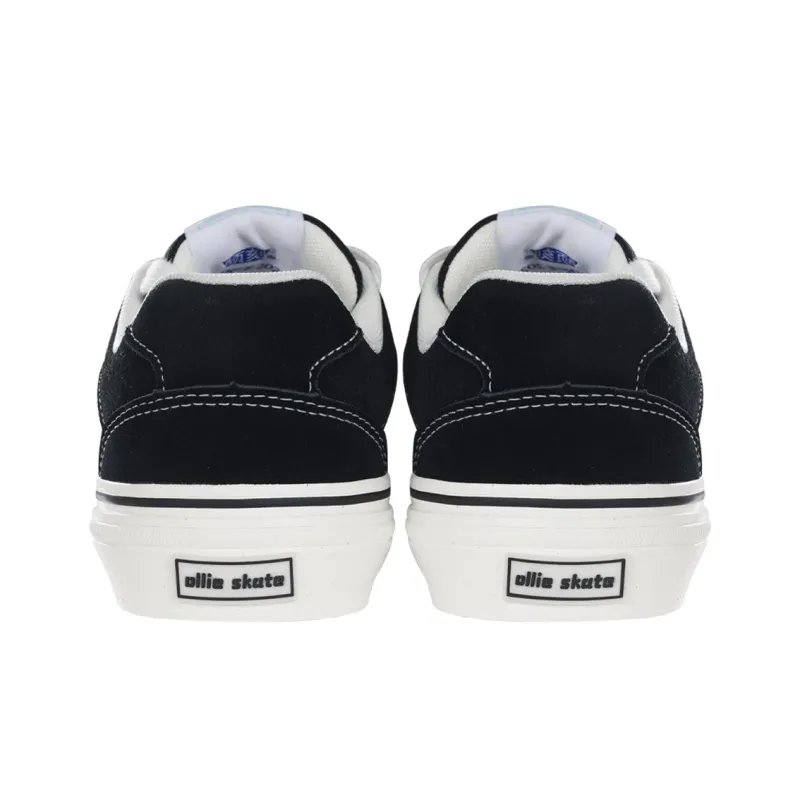 Ollieskate Wear resistant And Lightweight Low Top Skateboard Shoes Unisex Black-4