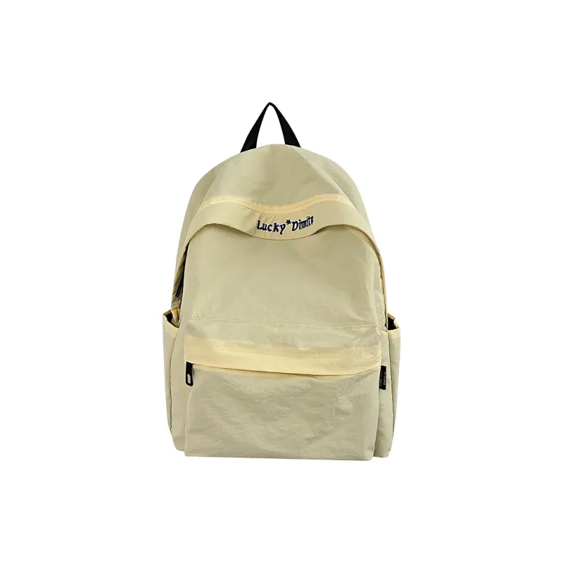 Yalu Nylon Backpack Unisex Multicolor-9