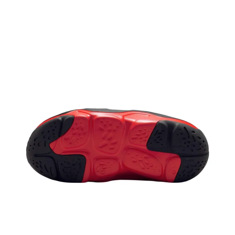 Jordan Roam Slip Resistant Closed Toe Slippers Unisex Black Red-3