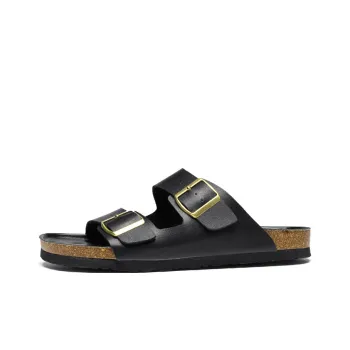 Dunnu Rubber Sole Quiet, Odor Resistant, Abrasion Resistant, Quick Dry Slide Slippers Men's