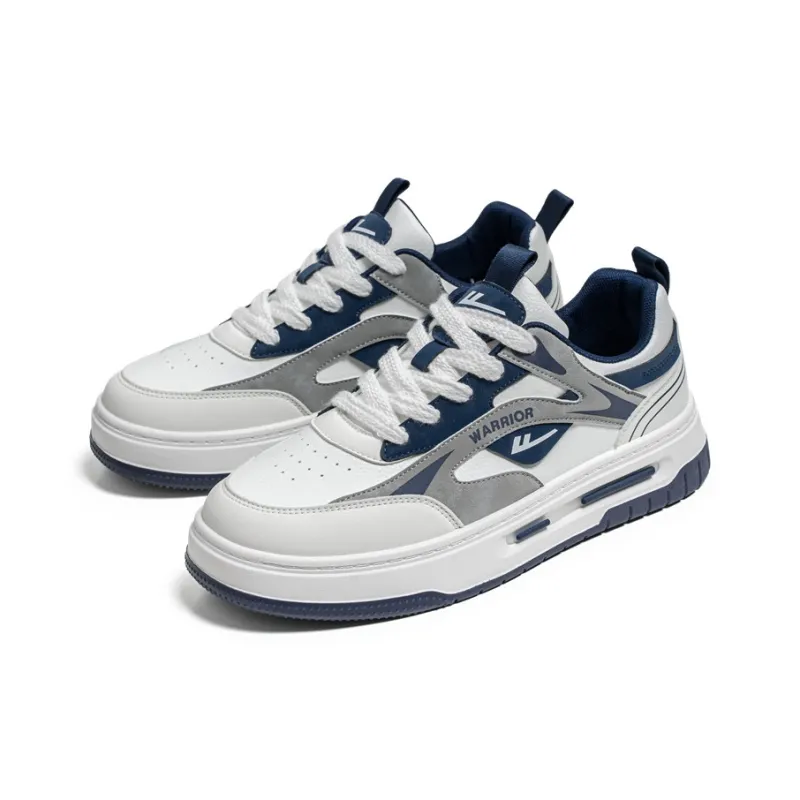 Warrior Cushioning Abrasion Resistant Breathable Low Top Skateboard Shoes Men's-1