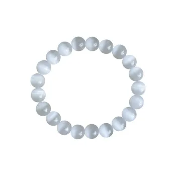 WINGSTOP Glass Cat Eye Bracelets Unisex