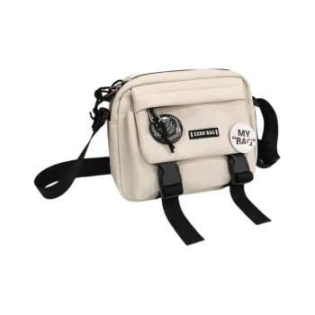 Tonlion Canvas Crossbody Bag Unisex Multicolor