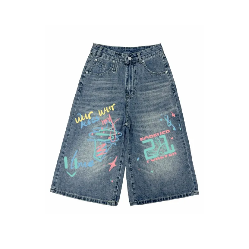 FOREVER 21 Denim Shorts Women's-4
