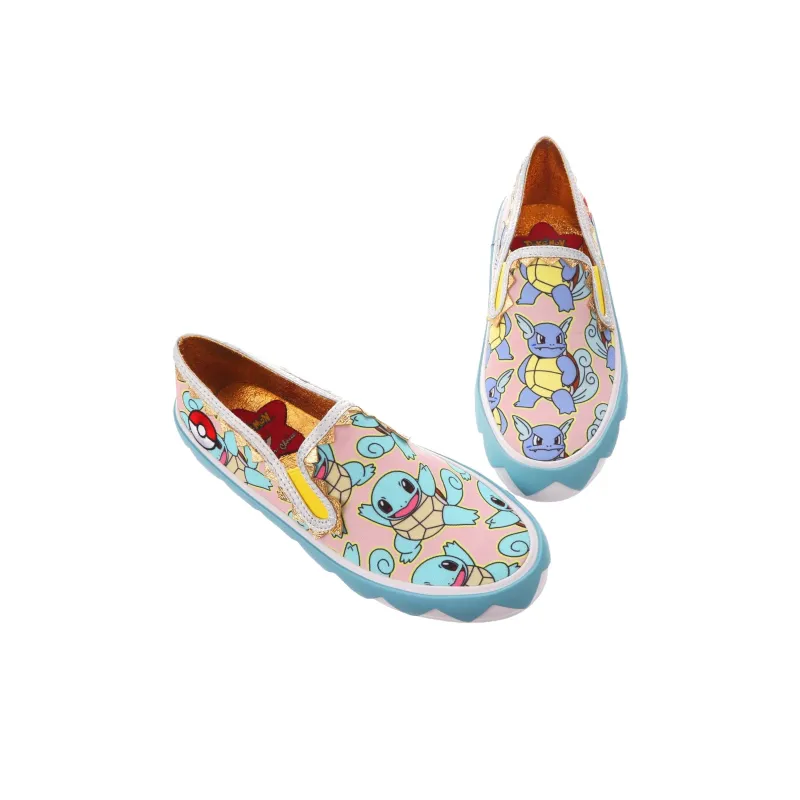 IRREGULAR CHOICE SQUIRTLE Abrasion Resistant Low Top Casual Shoes Unisex Multicolor-4