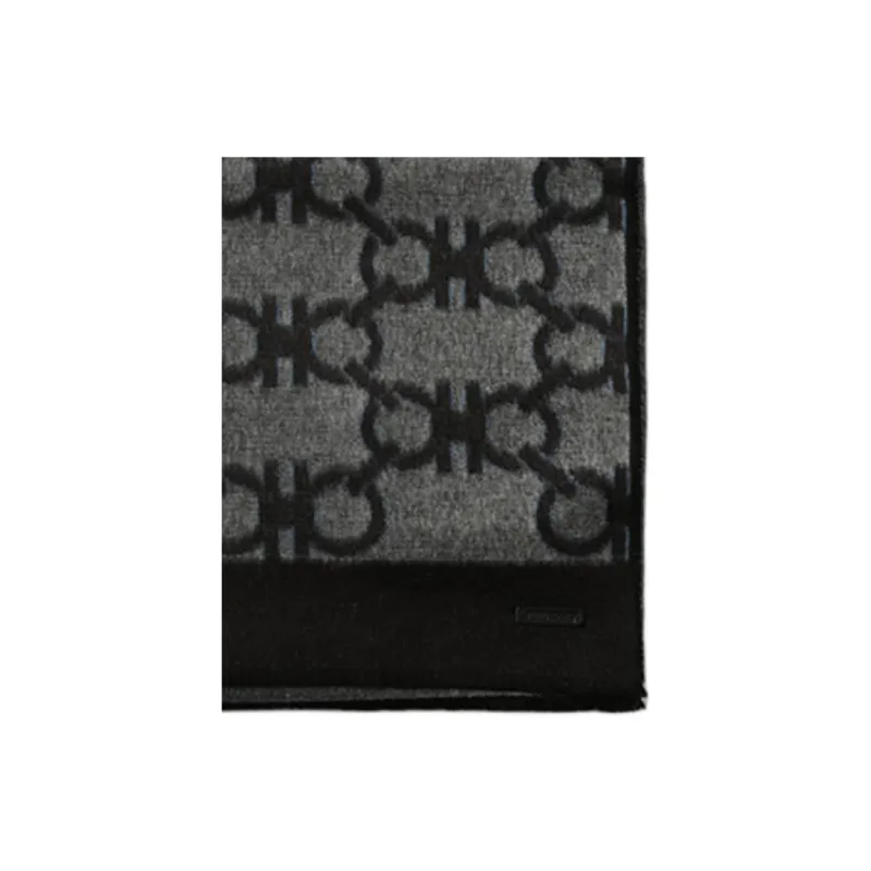 Adidas Cashmere Knit Scarves Unisex Black-1