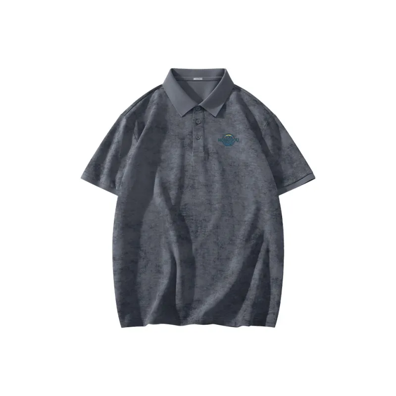 Red bean Polo Shirts Men-14