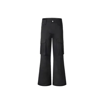 COOLALPACA Casual Pants Unisex Black