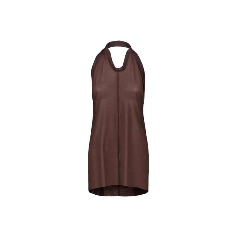 RICK OWENS Halterneck Sleeveless Top-0