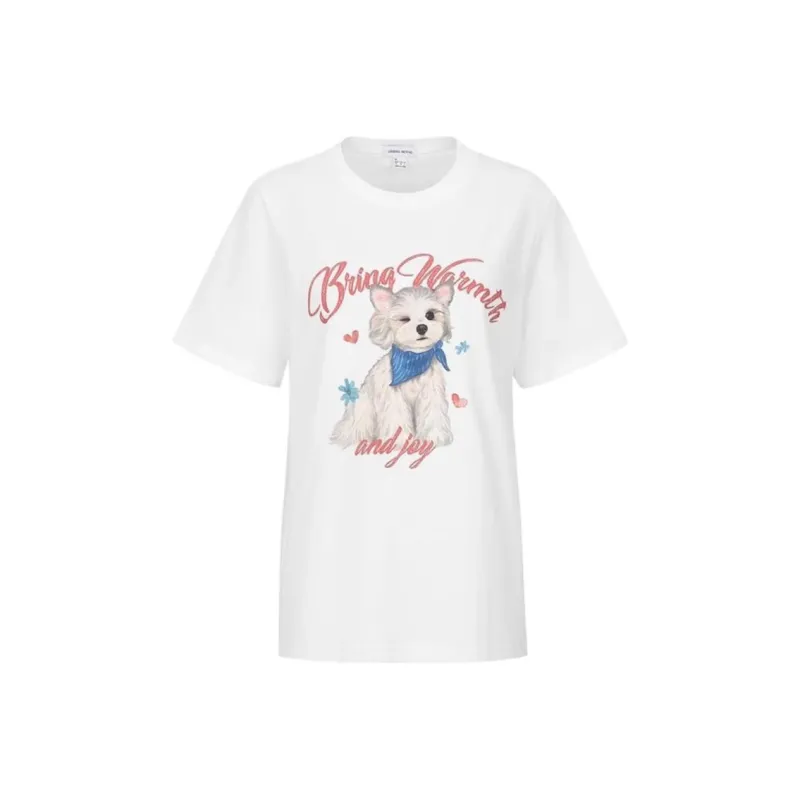 URBAN REVIVO T Shirts Women's White-0