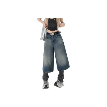 ZAZN Denim Shorts Women's Vintage Blue