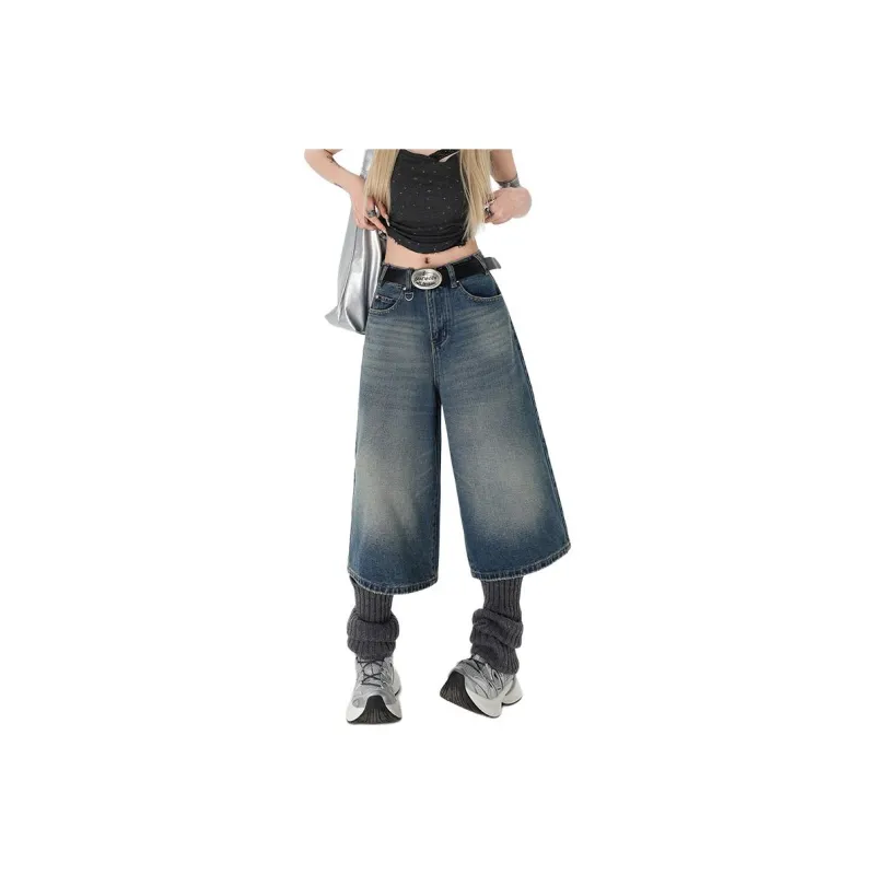 ZAZN Denim Shorts Women's Vintage Blue-0