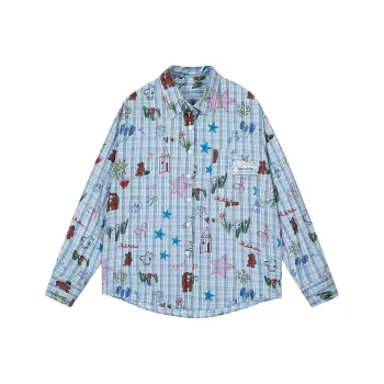 COVER TIME Shirts Women's Blue