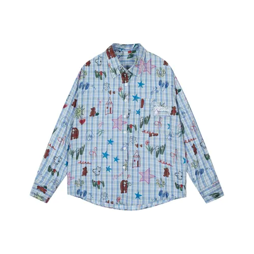 COVER TIME Shirts Women's Blue