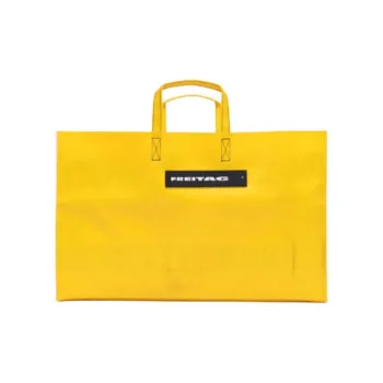 FREITAG PVC Tote Bag, Shopping Bag, Handbag Tubas Unisex Yellow