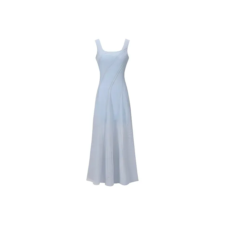 SISC Slip Dresses Women's Blue-0