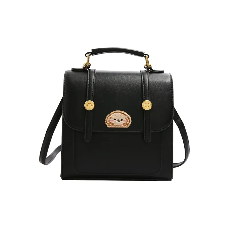 FCTOSSR PU Backpack Women's Black/Khaki/Coffee/White-0