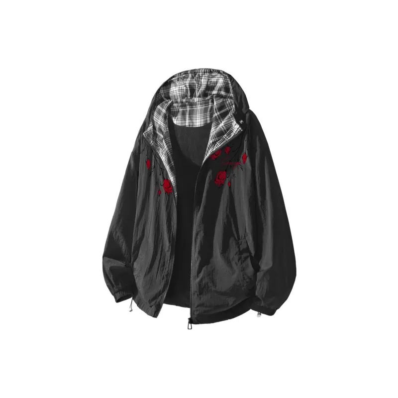 Qnxeey UV Protection Sun Protection Clothing Unisex-6