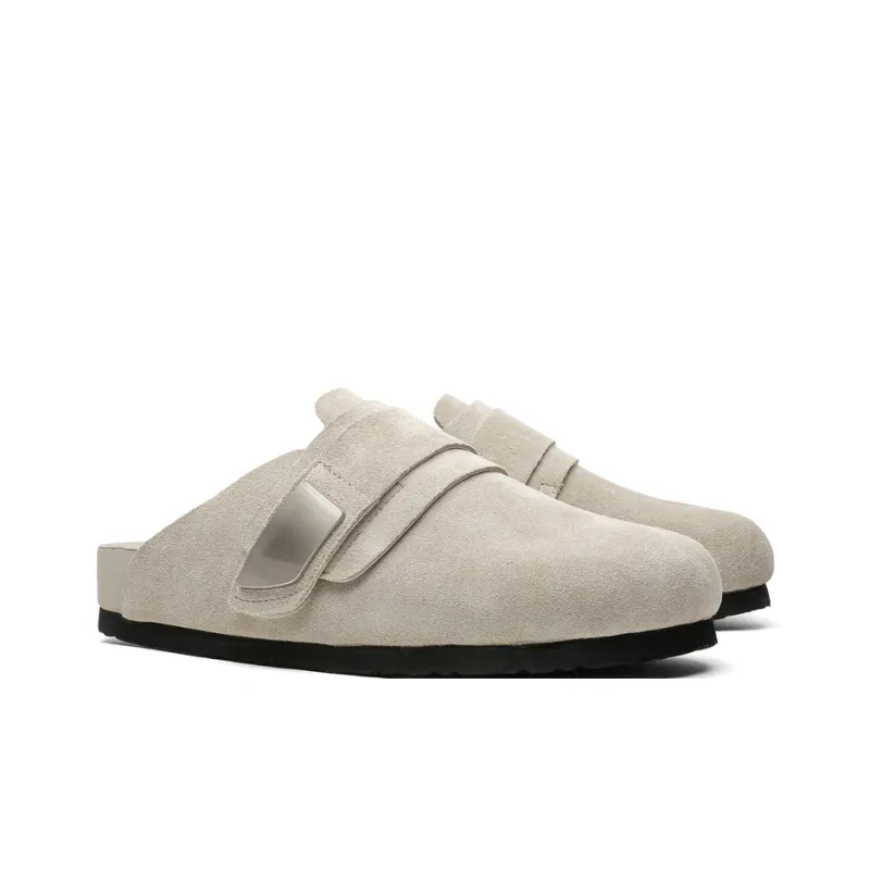 Kaltendin Metal Closed Toe Slippers Unisex-18
