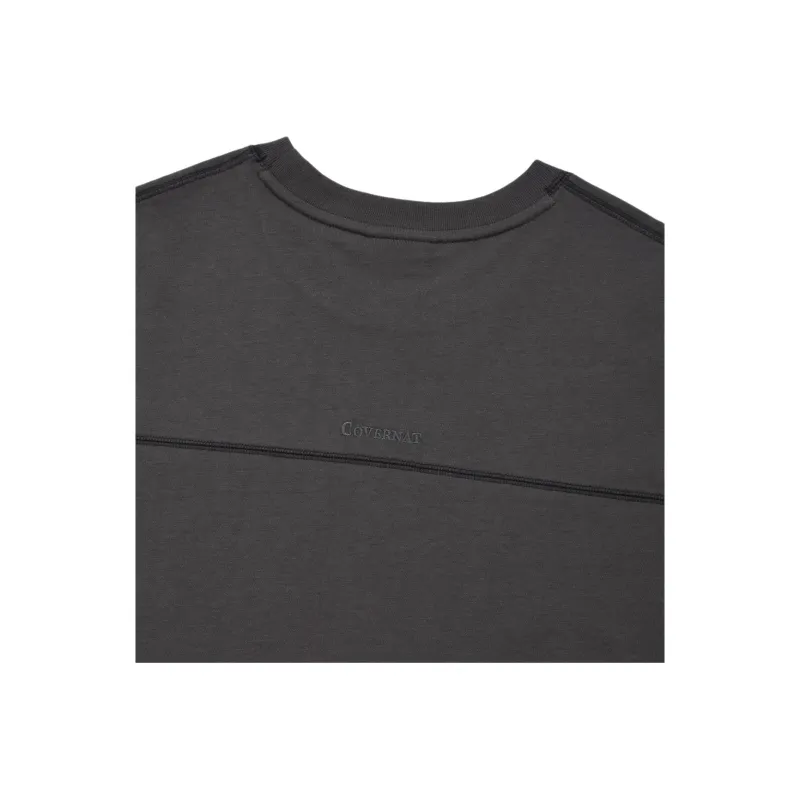 COVERNAT SS24 T Shirt Men's Charcoal-2