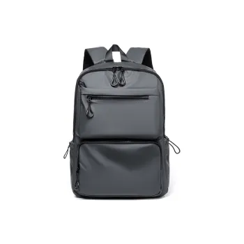 H YXIANG Oxford Fabric Backpack Men's Black/Gray/Blue