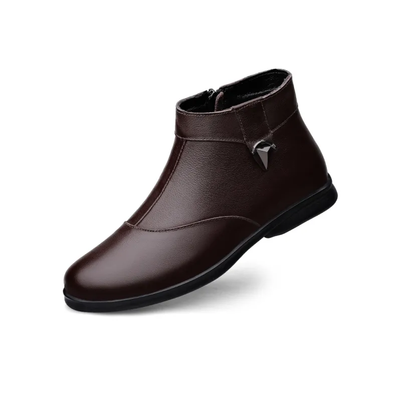 British Knights Ankle Boots Men's Brown-3