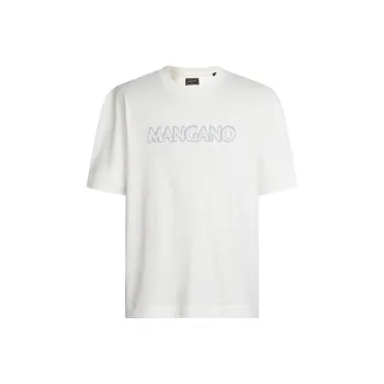 MANGANO T Shirts Men White