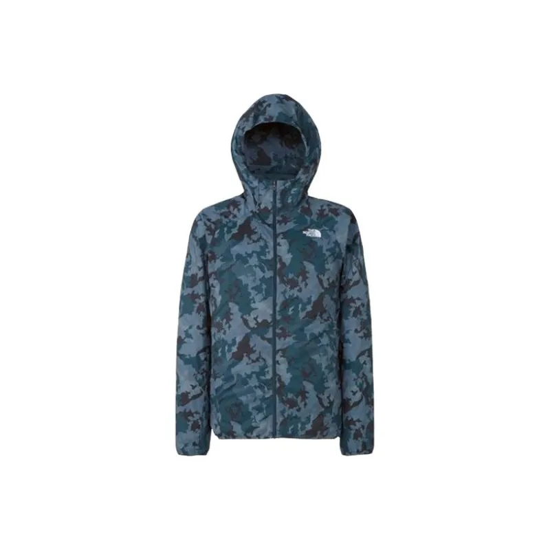 THE NORTH FACE NOVELTY Swallowtail Jacket Men's Coastal Landscape Blue-0