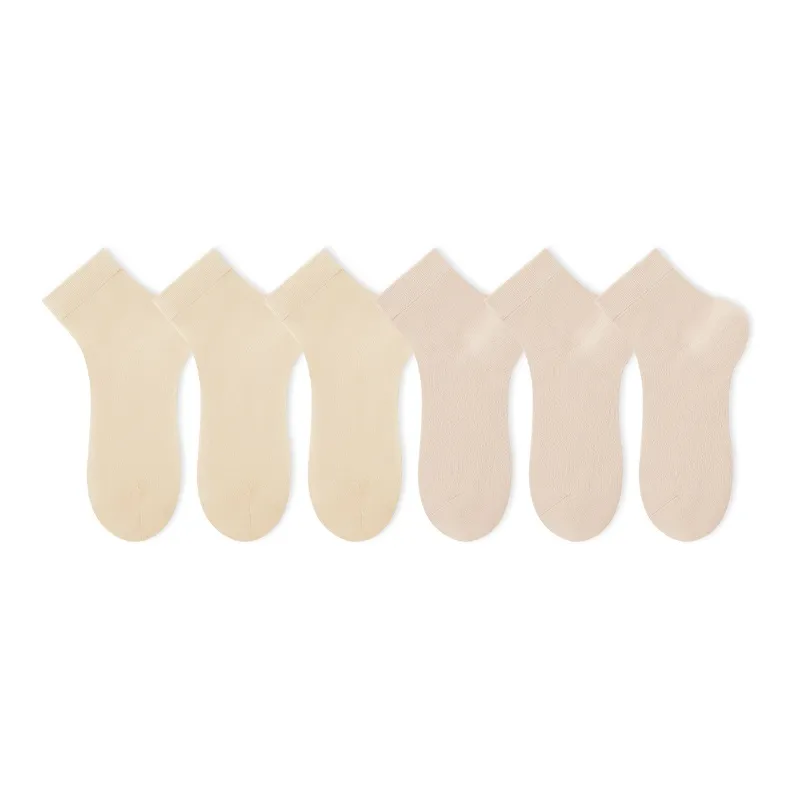 Moremoli Mid Calf Socks Women's 6 Pack-9