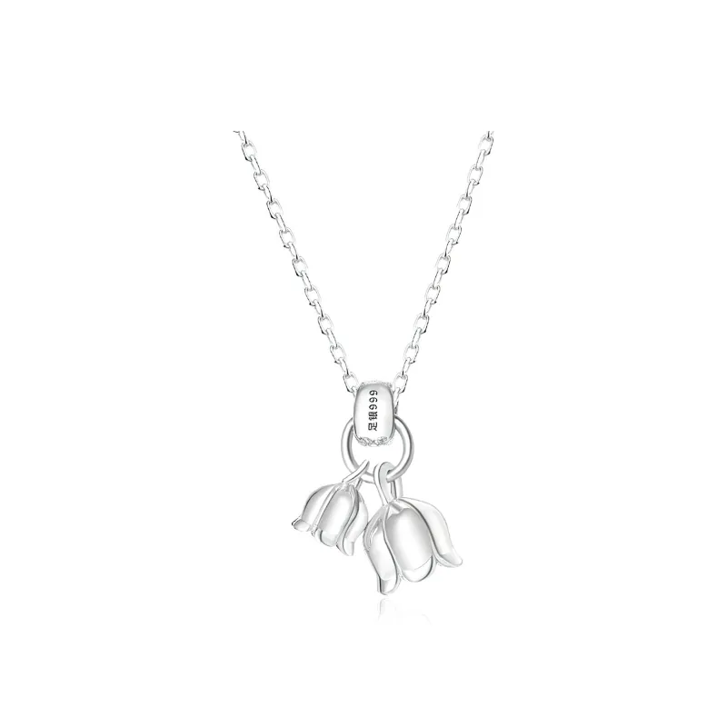 AIDIER 999 Fine Silver Necklaces Women's-0