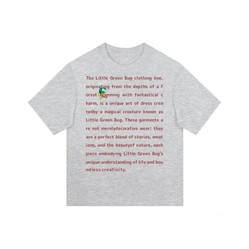 Bug small green T Shirts Unisex-8