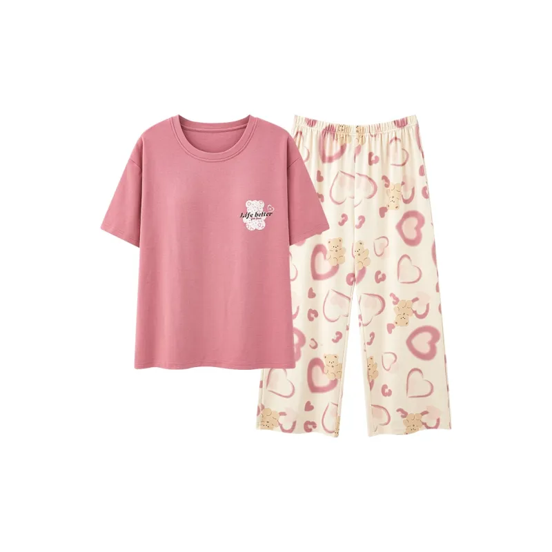 Cotton Gene Women's Pajama Sets-0