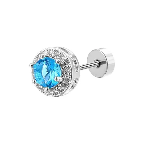KwOnline Copper Stud Earrings Women's-9