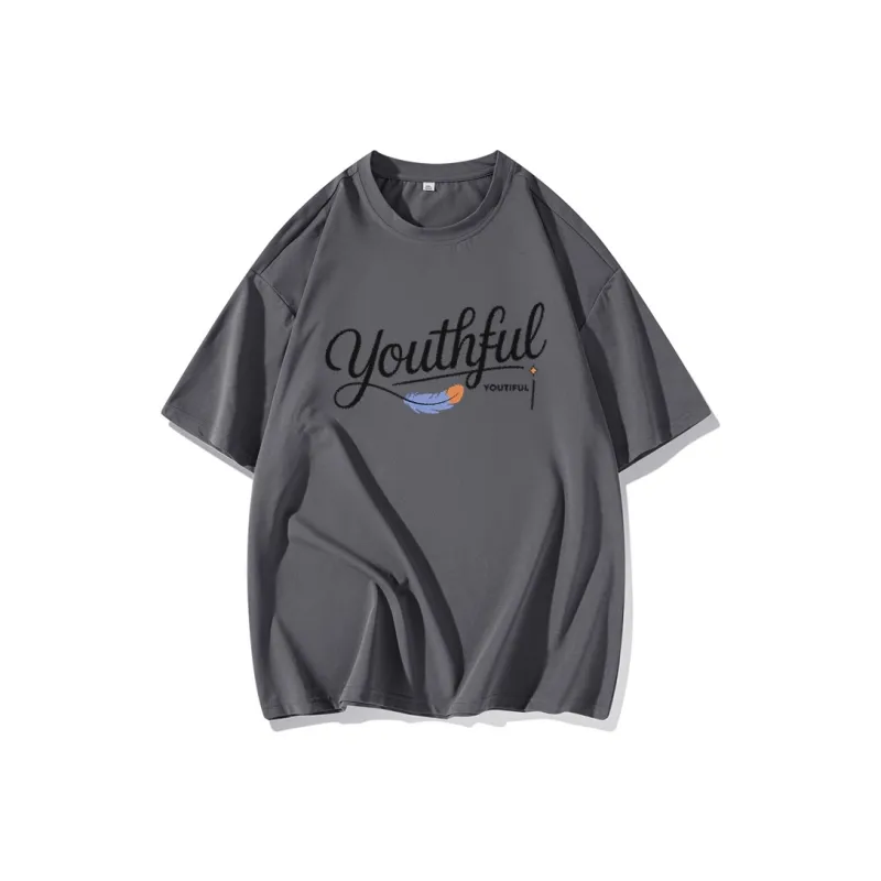 FAIRWHALE Drop Shoulder Sleeve T Shirt Women's-12