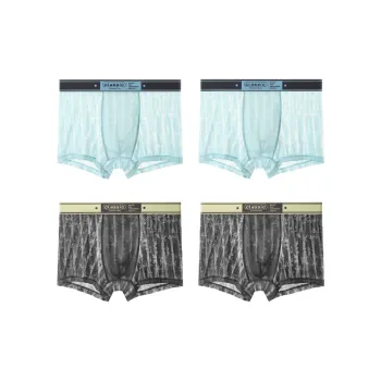 PLANDOO Underpants Men's 4 Pack