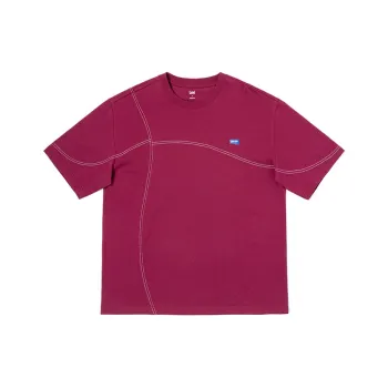 Lee T Shirts Men Burgundy