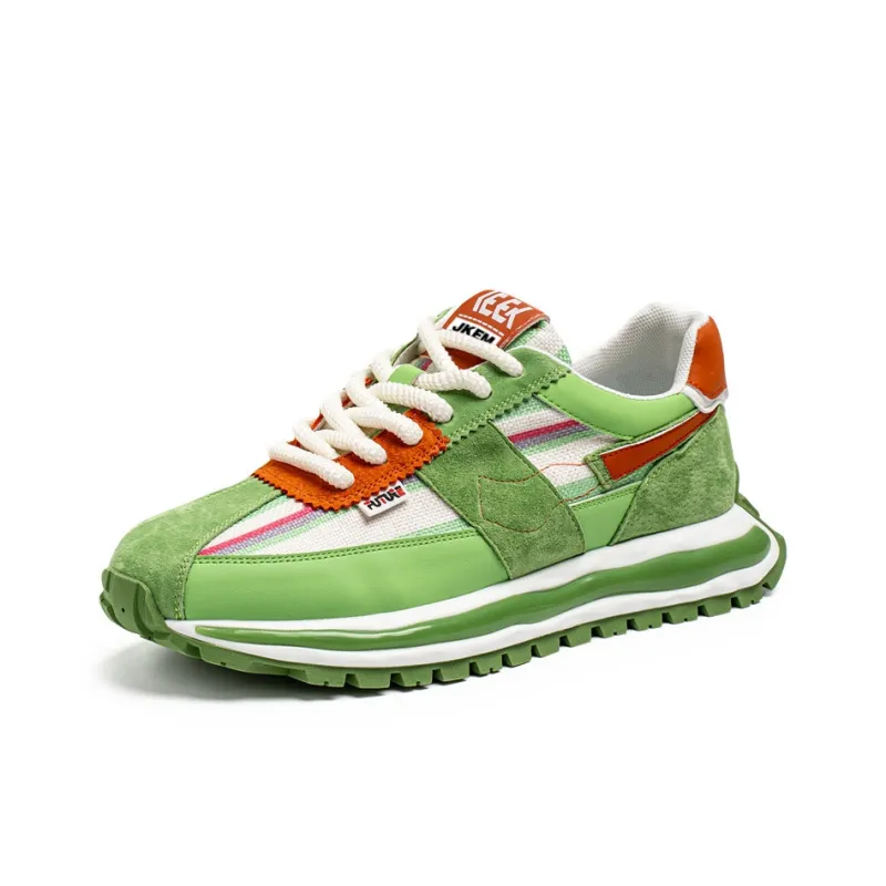 JKEM Cushioning, Breathable, Height Increasing Low Top Casual Shoes Men's-1