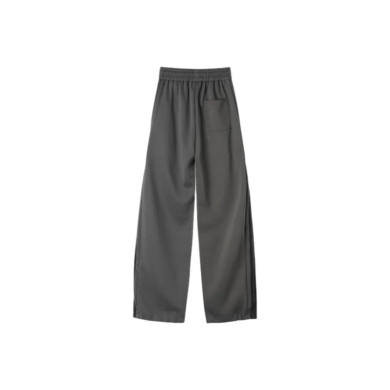 DOKZB Casual Pants Women's Dark Gray-1