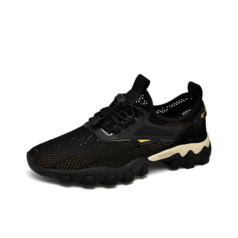Wen Nai Casual Shoes Men's Black-1