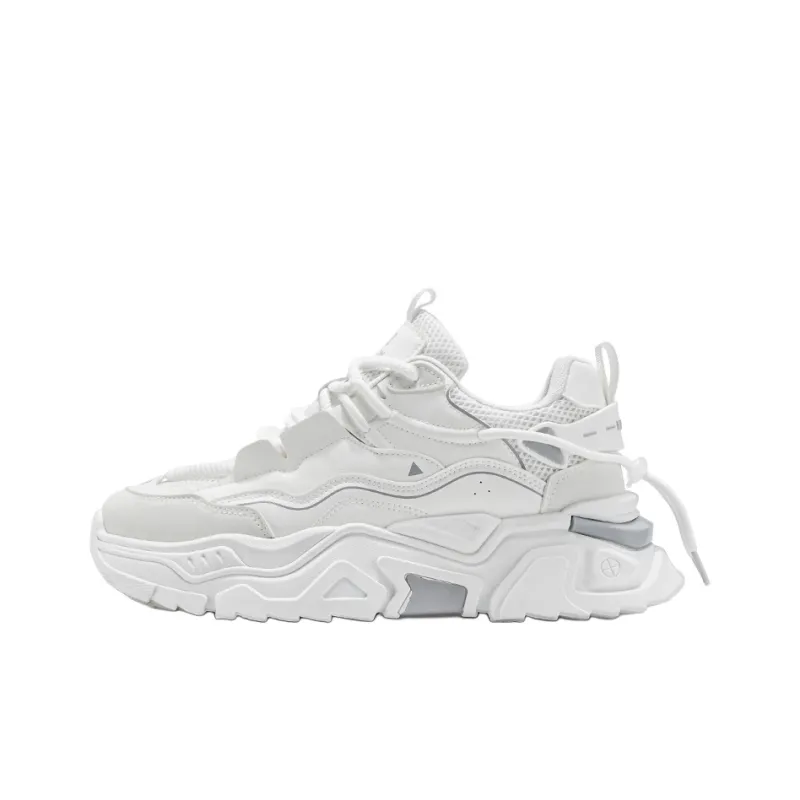 ROBINHOOD Cushioning, Slip Resistant, Abrasion Resistant, Coverage, Impact Resistant Low Top Chunky Sneakers Men's-1