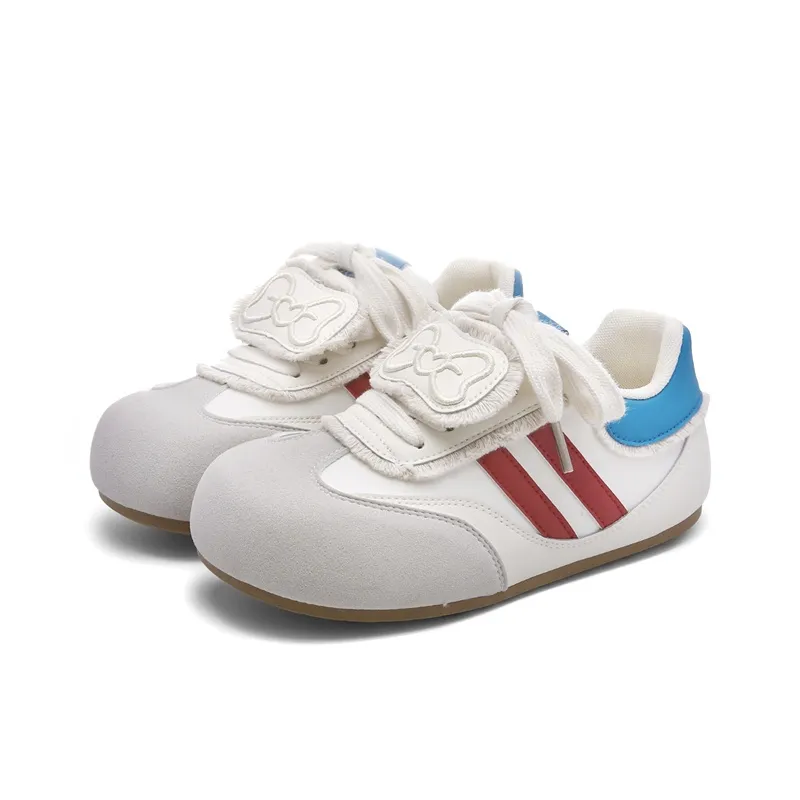The New Age Family Low Top Skateboard Shoes Women's Red Blue-1
