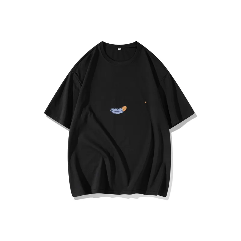 FAIRWHALE Drop Shoulder Sleeve T Shirt Women's-3