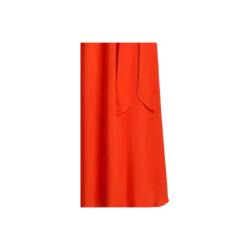 LAUREN RALPH LAUREN SS25 Short Sleeved Dress Women's Orange-3