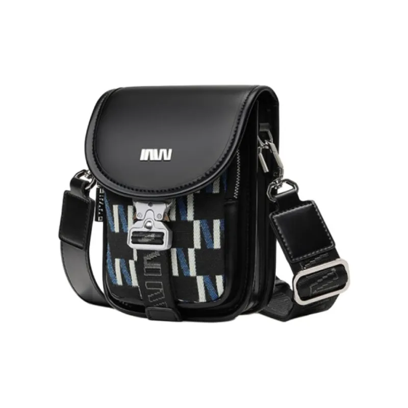 SEPTWOLVES Artificial Leather Shoulder Bag Unisex Multicolor-0