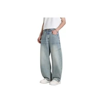 HERBEL Jeans Men Denim Blue