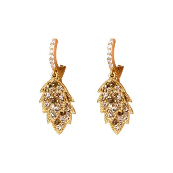Yiru Copper Alloy Earrings Women's