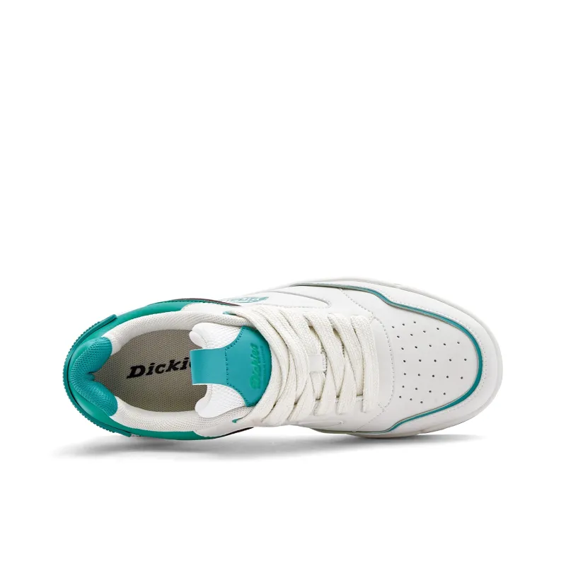Dickies Low Top Skateboard Shoes Men's White Lake Blue-2