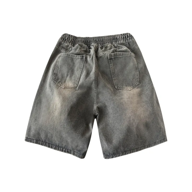 FAKE VINTAGE Denim Shorts Unisex-7