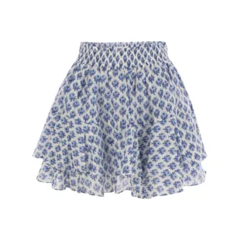 MC2 SAINT BARTHELEMY Casual Short Skirts Women's Blue