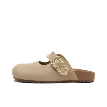JOSINY Slip Resistant Abrasion Resistant Closed Toe Slippers Women's
